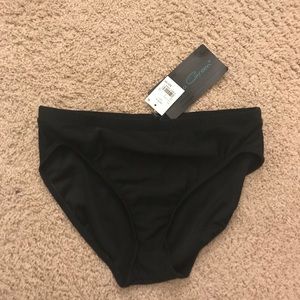 Aqua Green black bikini bottoms